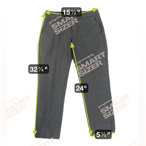 Banana Republic Gray Dress Pants Women’s Size 2 Petite - Picture 14 of 15